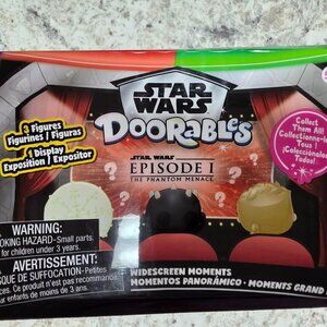 Star Wars Doorables Episode I The Phantom Menace Widescreen Moments - 3 Figures